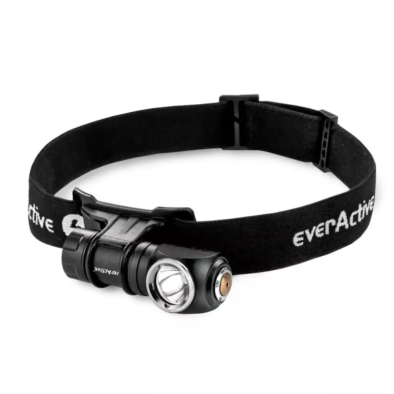 Linterna LED 3 modos de funcionamiento 10 W 500 lúmenes carcasa de aluminio recargable resistente al agua FL-55R Dripple - Everactive