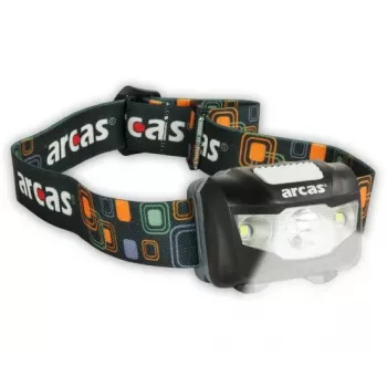 Arcas | Linterna frontal | ARC5 | 1 LED+2 LED de luz amplia | 5 W | 160 lm | 4+3 funciones de luz