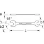 Llave de boca Gedore 6065610