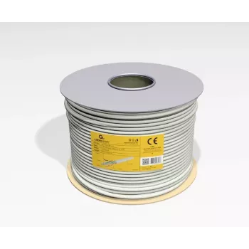 Cable de red Gembird UPC-6004SE-SOL Cat6 RJ-45 en rollo, 100 m, gris