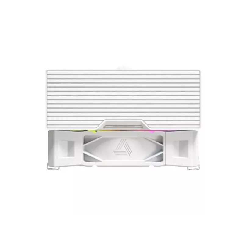 Montech NX400 White ARGB disipador de aire para CPU, 120 mm, multisocket, blanco