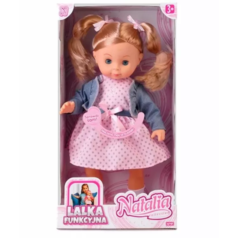 Muñeca Artyk Natalia 39 cm con voz en polaco — muñeca articulada