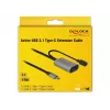 Delock USB-C Cable alargador activo, 5 m, USB 5 Gbps (USB-20225 / 85392)