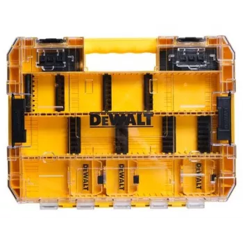 Almacenamiento de herramientas DeWalt Large ToughCase BD-DT70804, robusto maletín de herramientas de gran capacidad