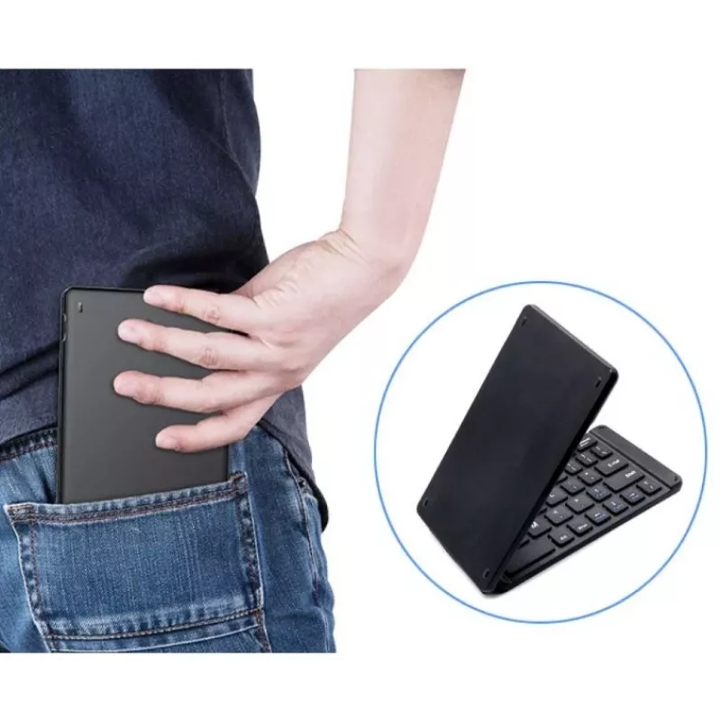 Teclado inalámbrico plegable Bluetooth 3.0