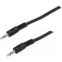 Cable de audio 3,5 mm Bachmann 918.010 1,5 m negro