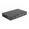Switch no gestionado LANBERG RSGE-24 — 24× Gigabit Ethernet 1U, montaje en rack, negro