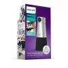 Philips PSE0550 SmartMeeting cámara portátil 4K para videoconferencias con micrófono integrado, 30 fps, USB, negro/plateado
