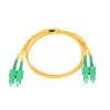 Patchcord Extralink SC/APC–SC/APC monomodo dúplex G.652D 3 mm 5 m