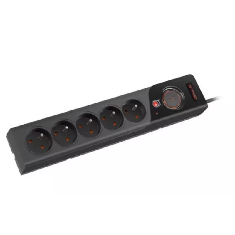REGISTA ARMAC Z5 3M 5X 230V PL 10A cable ORGANIZADOR negro