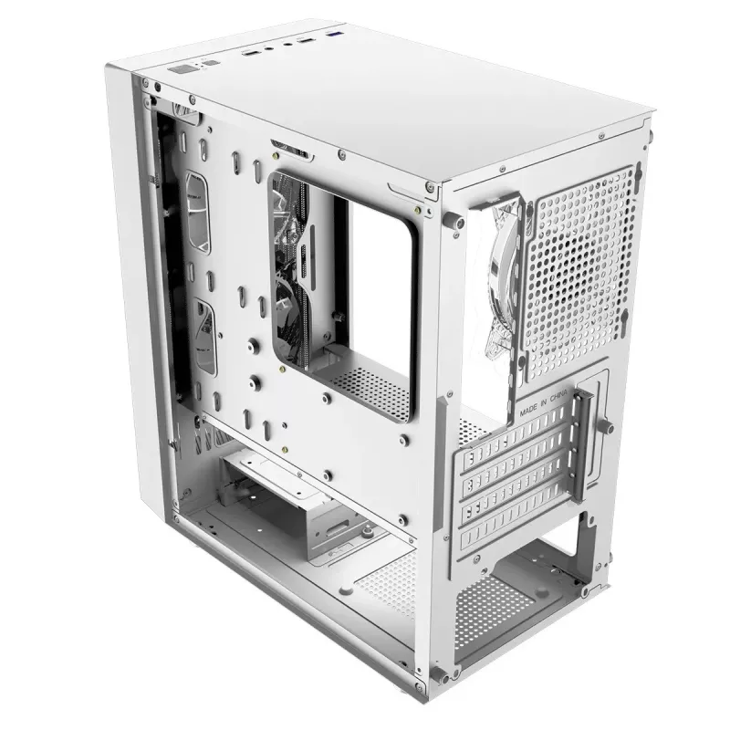 Carcasa LOGIC ATOS ARGB Mini USB 3.0 Blanca