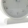 Reloj de pared NeXtime 5192wi Wood Wood Small 22x20 cm, blanco