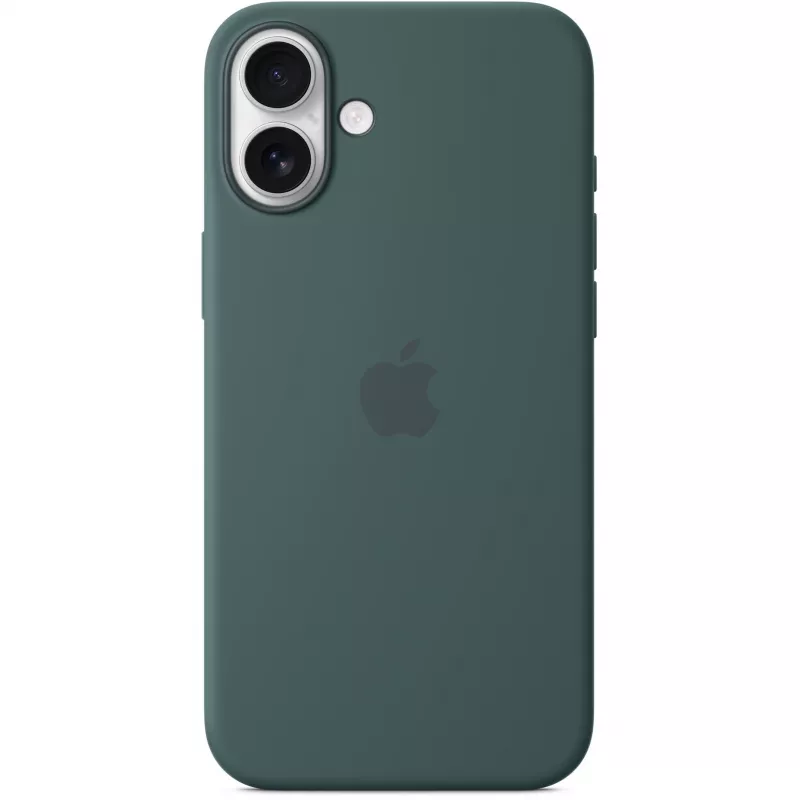 Apple iPhone 16 Plus Funda de silicona con MagSafe – Verde mar