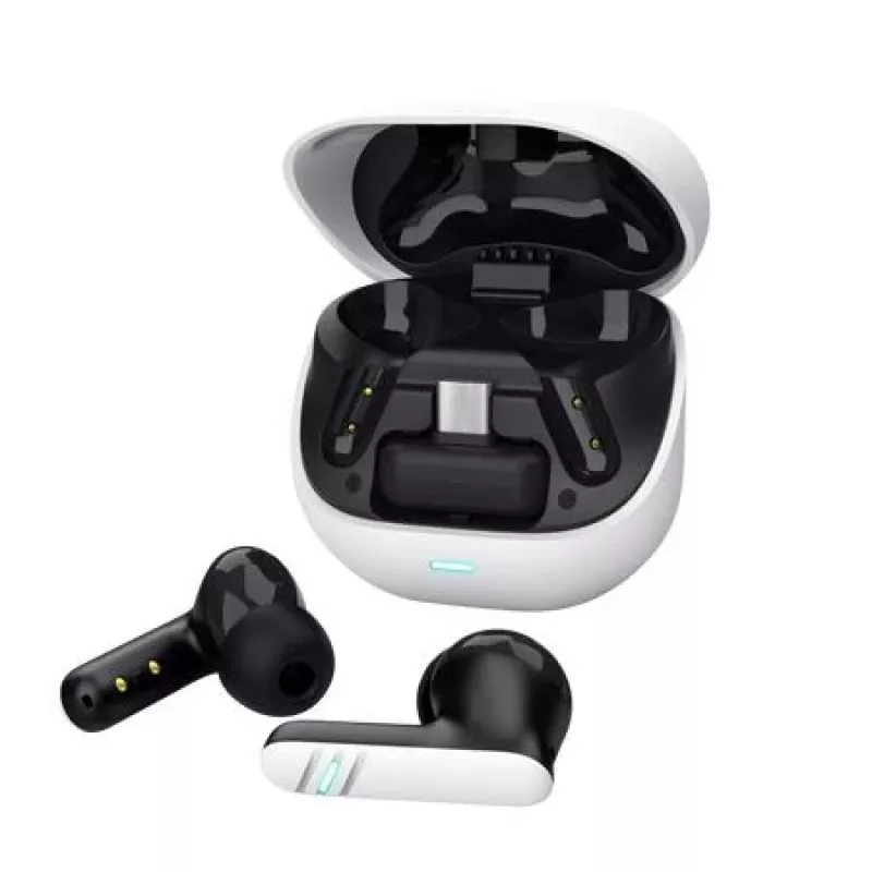 Trust GXT 409 Oxxie auriculares gaming inalámbricos - blanco, True Wireless Stereo (TWS), 100 - 10000 Hz, gaming, 44 g, headset, blanco