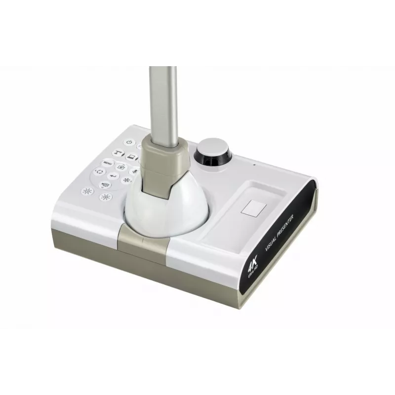 Cámara de documentos Elmo L-12G Visualizer, 4K UHD, zoom óptico 12x, USB-C/HDMI