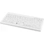 Teclado médico con cable GETT TKG-088-GCQ-IP68-WHITE-USB 2.0, diseño sellado IP68, blanco