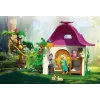 Set de figuras Princess Magic 71838 Casa de hadas acogedora y unicornio dorado