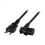 EFB-Elektronik cable de alimentación tipo suizo 12 - C13 90°, negro, 1,8 m, 3 x 0,75 mm² fabricante: EFB Elektronik (EK483.1,8V2)