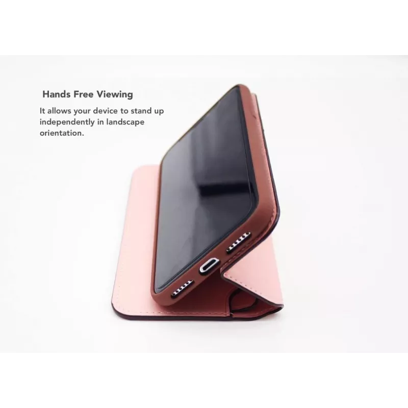 Funda tipo folio VixFox para iPhone 7/8 — rosa, funda protectora tipo folio