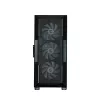Caja de ordenador Zalman I3 NEO ARGB negra Midi Tower