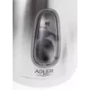 Hervidor eléctrico Adler AD1223 — 1,7 l, 2000 W, acero inoxidable con detalles negros