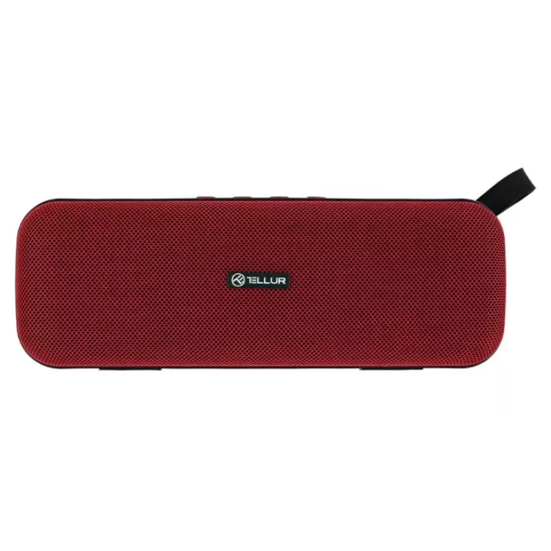 Altavoz portátil Tellur Altavoz Bluetooth Loop 10W Rojo