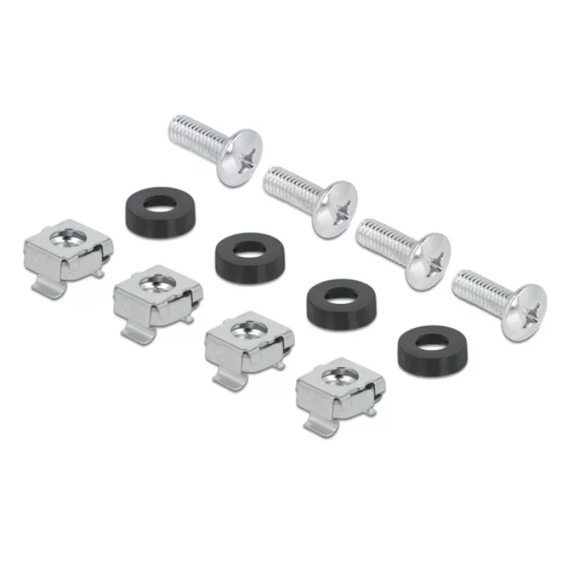 Panel para carril DIN DeLOCK 67031 metal negro 19