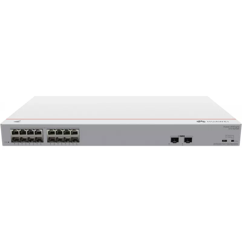 HUAWEI eKit S110 Series S110-16LP2SR switch no gestionado L2 Gigabit Ethernet (10/100/1000) Power over Ethernet (PoE) 1U gris