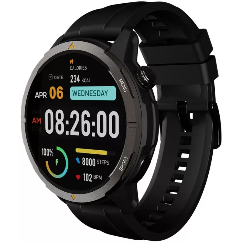 AGM Legion AGM_LEG_EU001B reloj inteligente outdoor, Bluetooth, negro