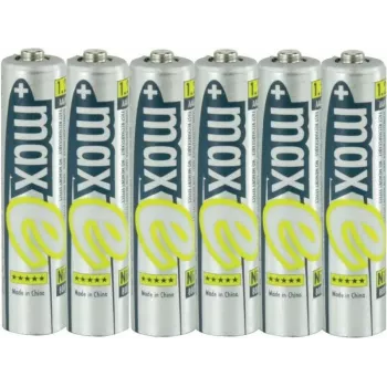 Ansmann 4+2 free Pilas Recargables maxE Micro AAA 800 mAh
