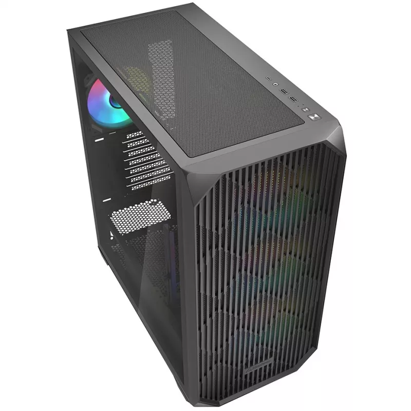 Sharkoon AK3 RGB Midi Tower Negra