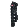 Alargador Esperanza ELK218K 3 m 6 toma(s) de CA para interiores negro