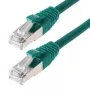 Cable de red Helos CAT6 S/FTP (PIMF) 7,5 m verde