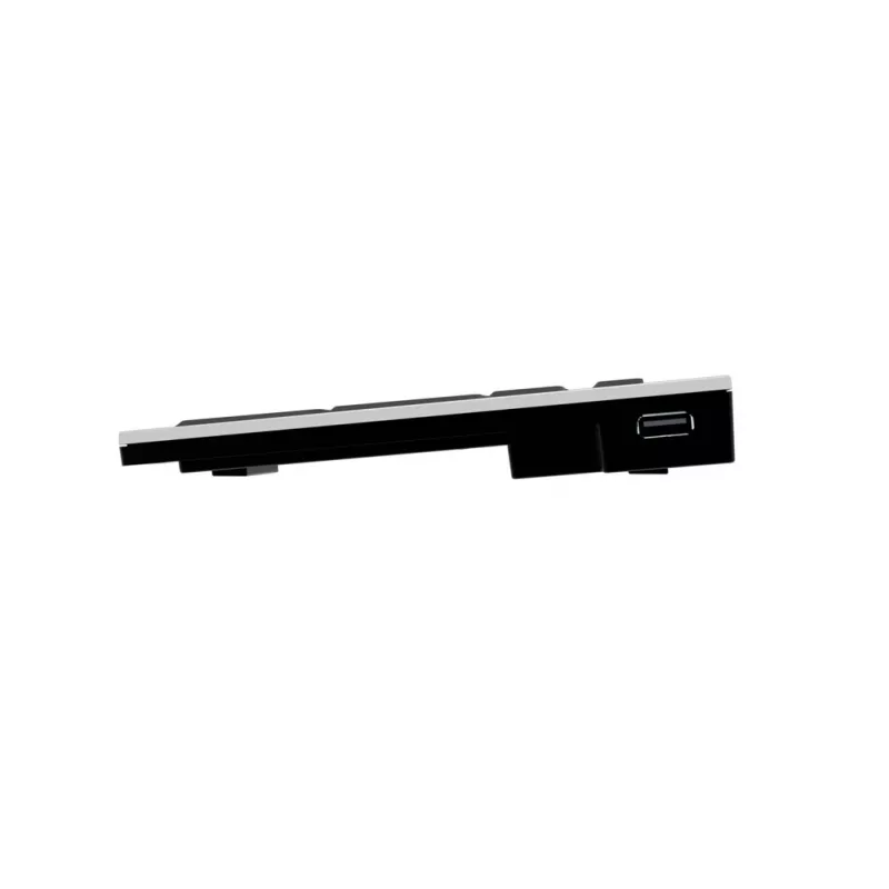Logickeyboard LKB-MCOM4-AJPU-FR teclado USB AZERTY francés Plata (LKB-MCOM4-AJPU-FR)