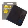 Ecat JOLCDR24 Funda de almacenamiento para CD/DVD 24 CD/DVD
