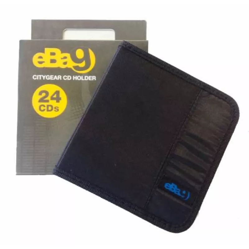 Ecat JOLCDR24 Funda de almacenamiento para CD/DVD 24 CD/DVD