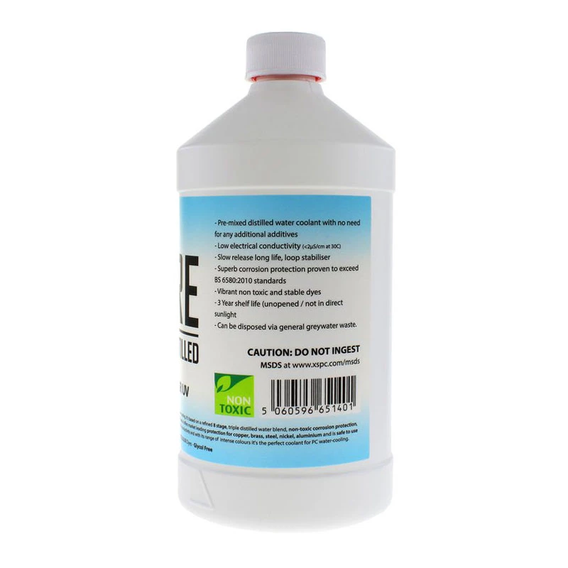 XSPC Pure Coolant, 1 litro – transparente, UV