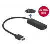 Adaptador HDMI-A conector macho a conector hembra USB Type-C DeLOCK 63251