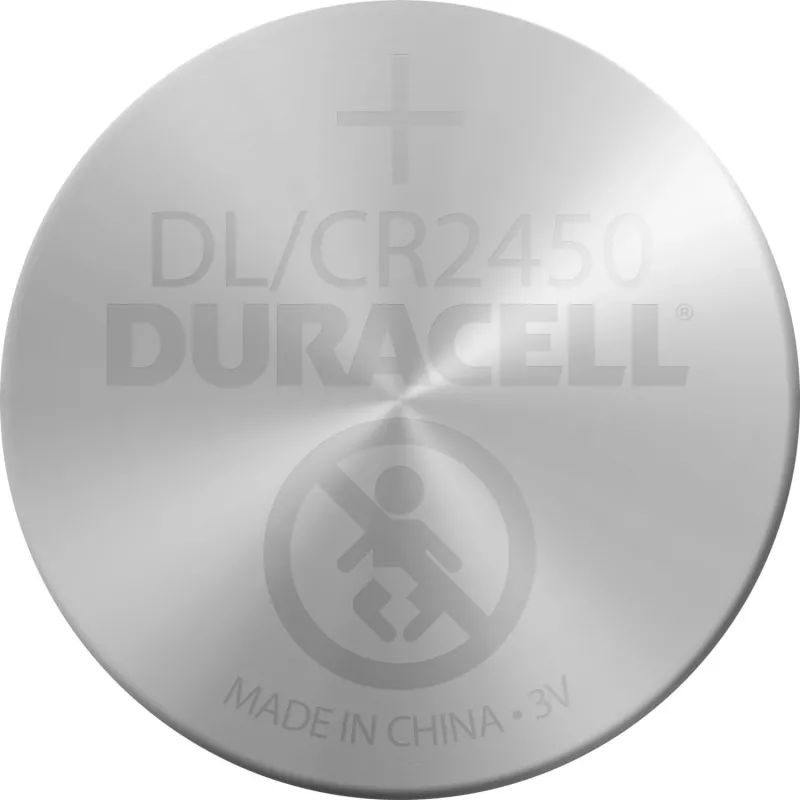 Duracell 152137 Pila doméstica desechable CR2450 Litio
