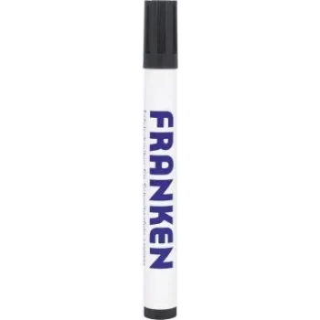 Rotulador recargable Franken Z1902 punta de 2–6 mm, tinta negra, pack de 10