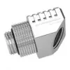 Barrow adaptador 45° G1/4 hembra a hembra (FBFTWT45-V2 S) plateado