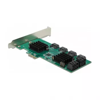 Tarjeta DeLOCK 8 puertos SATA PCI Express x1 formato Low-Profile