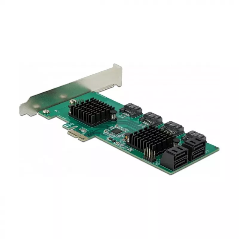 Tarjeta DeLOCK 8 puertos SATA PCI Express x1 formato Low-Profile