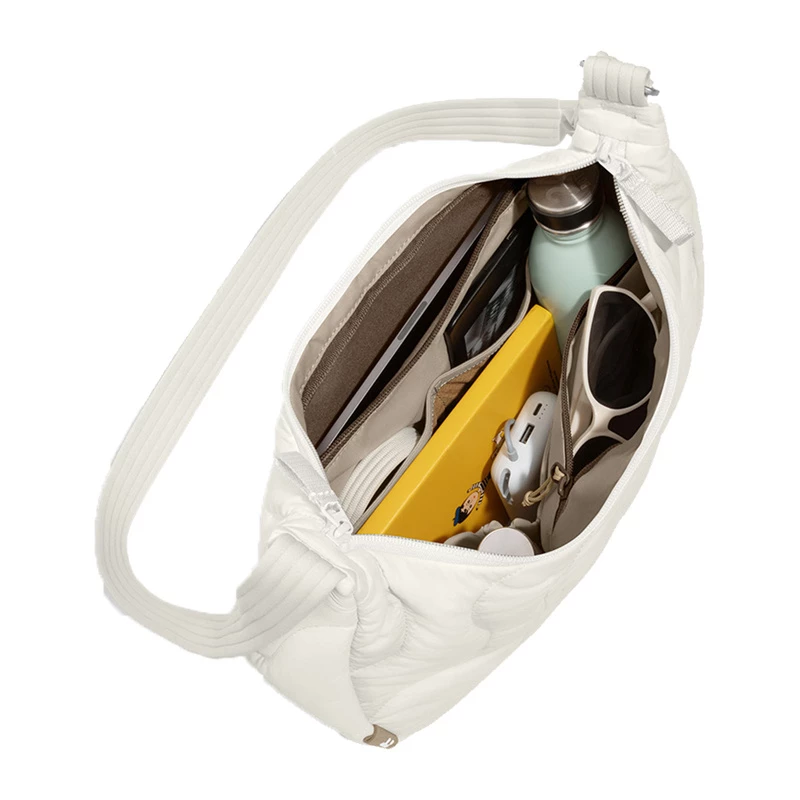 Bolsa bandolera Tomtoc Terra-T34 Puffy Snowberg — bolsa compacta y protectora para lo esencial