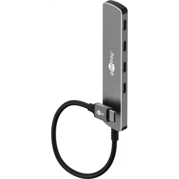 Goobay hub USB 4 puertos Slim USB-C a 5 Gbit/s - conector USB 3.2> 4x (79160)