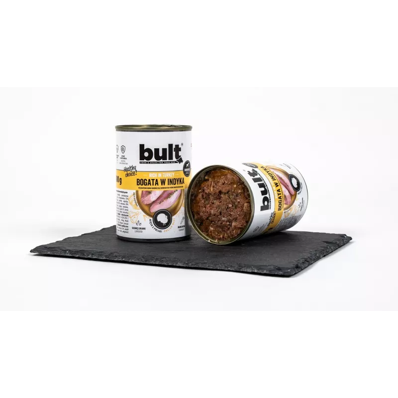 BULT rica en pavo - comida húmeda para perros - 800 g