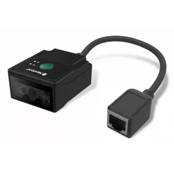 Lector de códigos de barras fijo Newland FM431 Barracuda Pro 1D/2D CMOS con cable negro