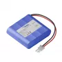 Akyga AKY2834 Batería de iones de litio INR18650-128M-1S4P PCM WC2S, 3,6 V, 12800 mAh, Cvilux 2 polos