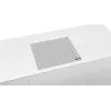Placa eléctrica de radiación Bosch PKE612CA2E, 6600 W, 4 zonas de cocción, Blanca