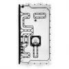 Stealkey Customs SK-Crosscool III Distroplate para Lian Li O11 DYNAMIC EVO con D-RGB